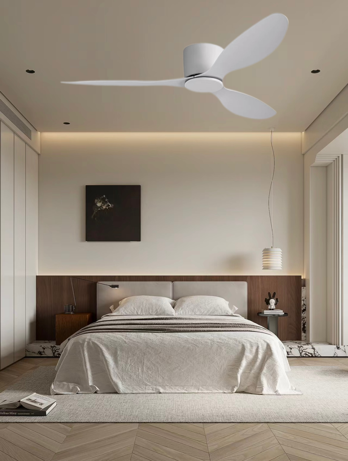ventilador de techo con luz y control remoto