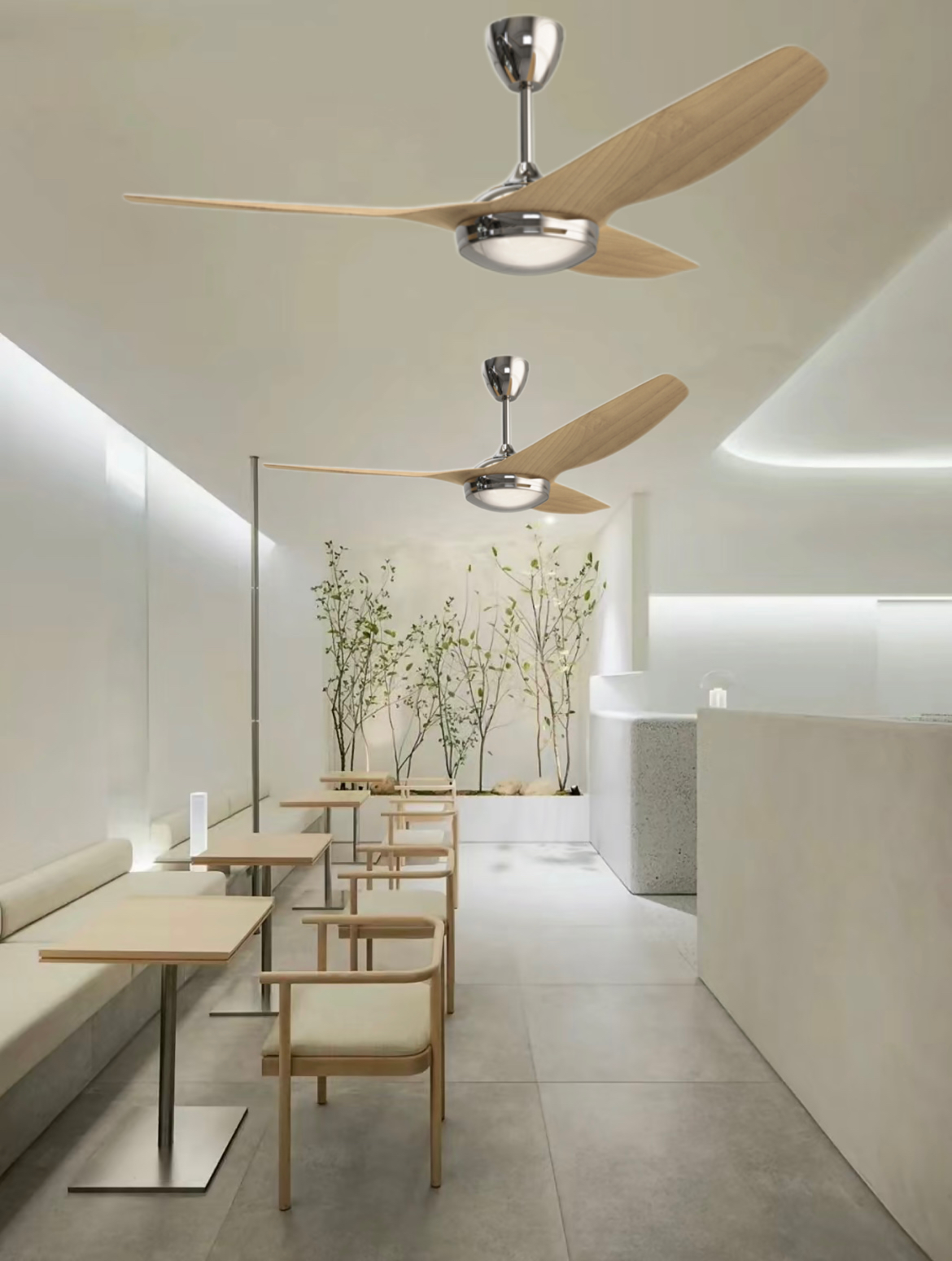 ventiladores de techo remotos con luces