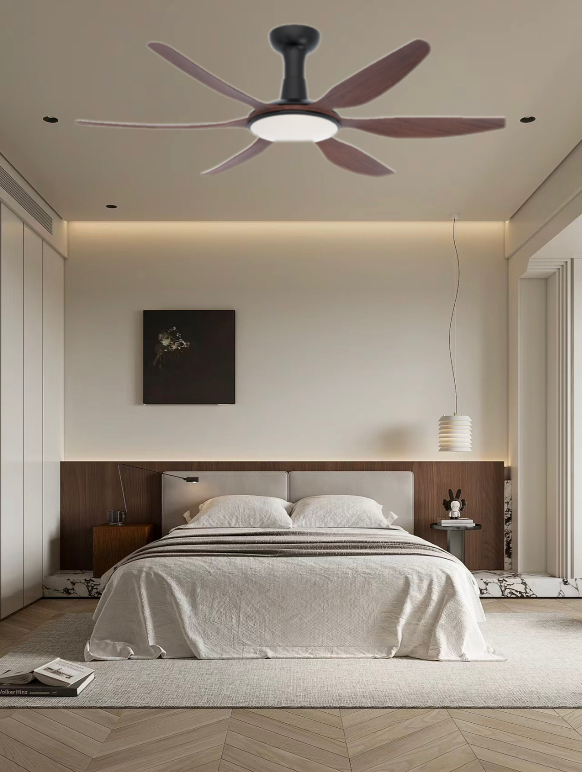 ventiladores de techo remotos con luces