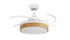 Ventilador de techo CC con control remoto RTL36-4A023 3ABS para comedor