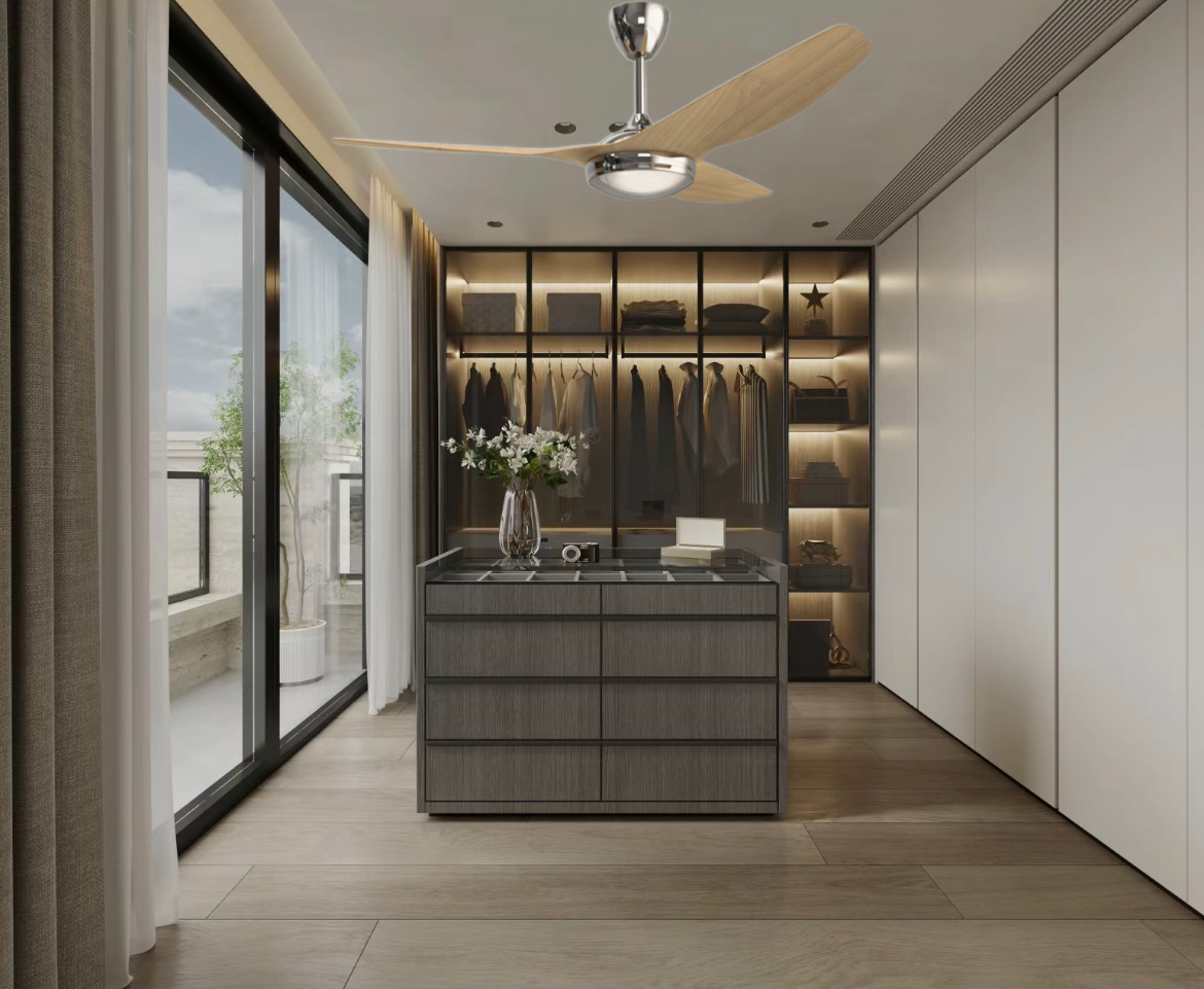 ventiladores de techo remotos con luces