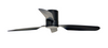 Ventilador de techo DC con control remoto HGL52-3A045 3ABS con luz regulable para comedor