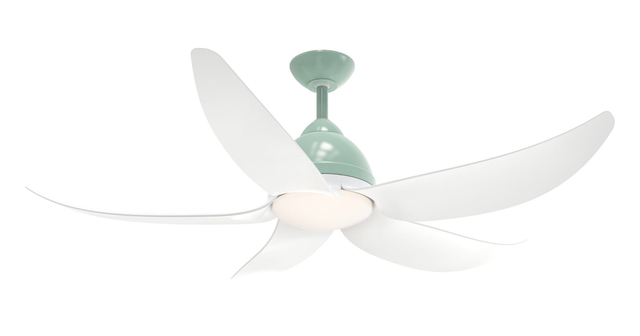 DRL52-5Y004 5AbSremote Contol DC Ventilador de techo con luz de luz modible.