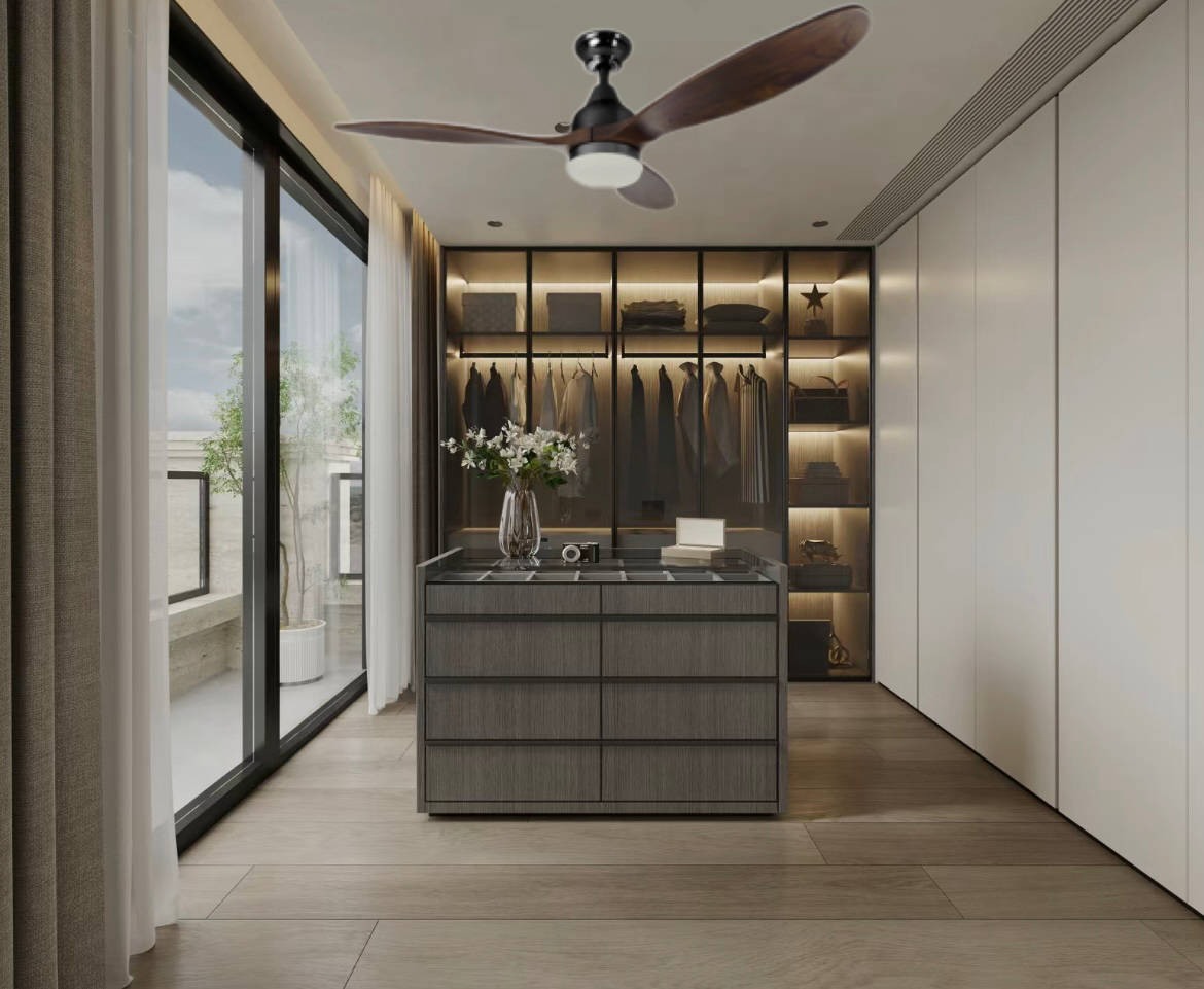 ventiladores de techo con luces empotradas remotas