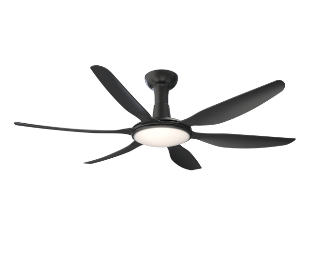 DRL42/56-6Y011 6ABS Ventilador de techo DC Remote Contol con luz negativa para comedorbb