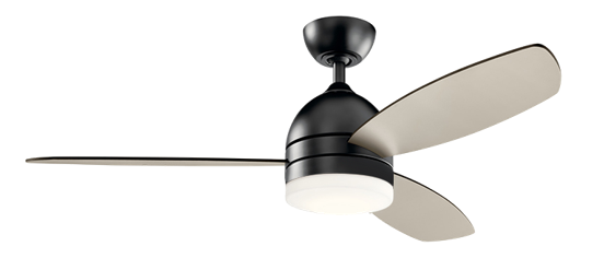 DRL42-3A808 3ABS Ventilador de techo CC con control remoto con luz regulable para habitación de niños