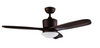 Ventilador de techo DC con control remoto DRL48-3A518 3ABS con luz integrada y luz regulable 