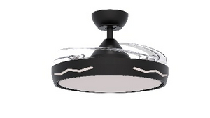 RTL42-3S004 3ABSREMOTE CONTOL DC Techo ventilador para comedor B 