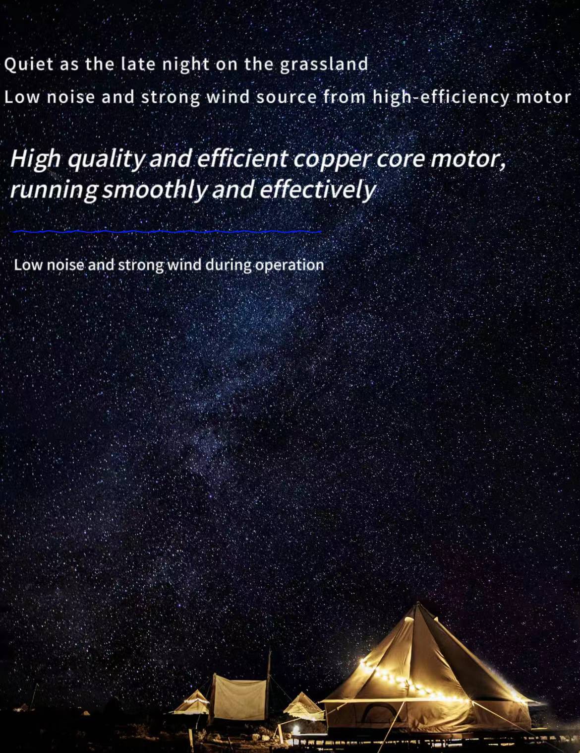 Ventilador de techo silencioso Sleep Wind2