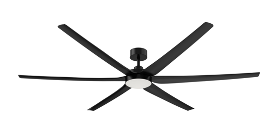 Fan de techo remota de DRL80-6Y044 6ABS Contol DC con flujo de aire grande ligero regulable