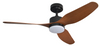 DRL46-3Y019 3ABSREMOTE CONTOL DC Ventilador de techo con luz negativa para el comedor 