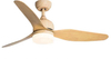 DRL46/52-3Y019 3ABSREMOTE CONTOL DC Ventilador de techo con luz negativa para el comedor Madera
