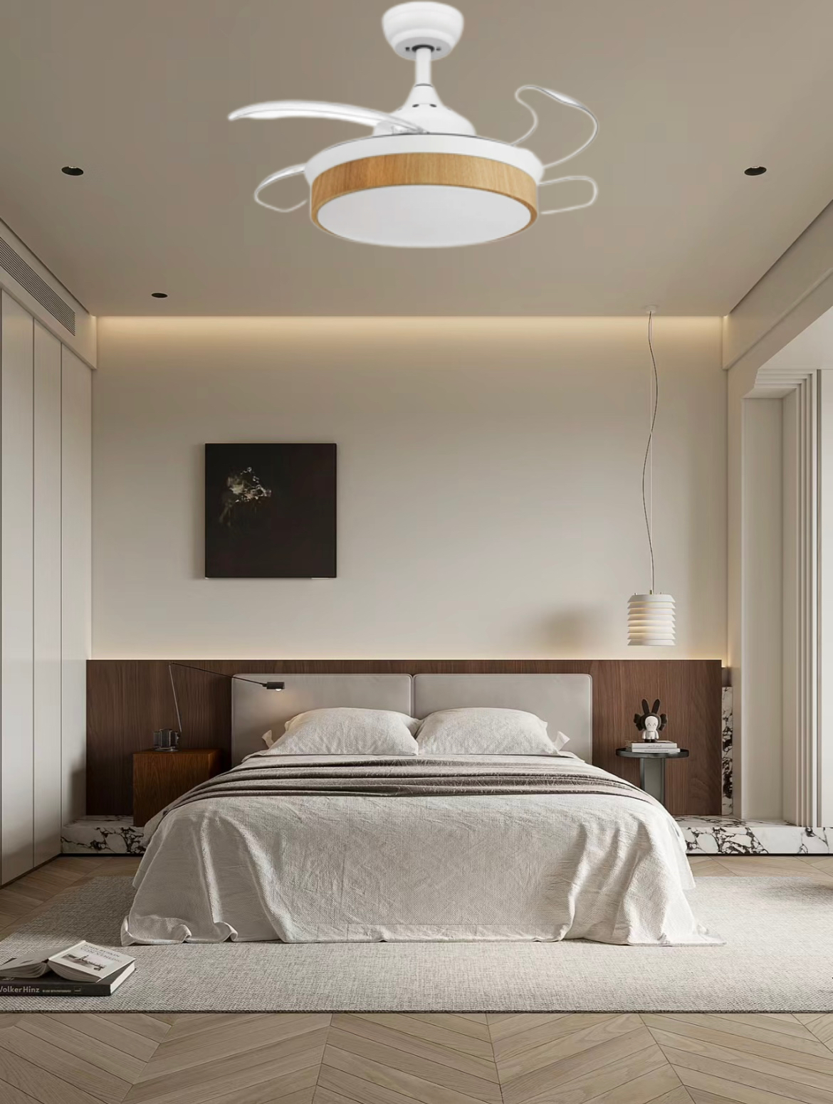 ventiladores de techo remotos con luces