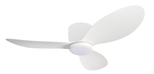 Ventilador de techo CC con control remoto HGL42-3S017 3ABS con luz integrada y luz regulable